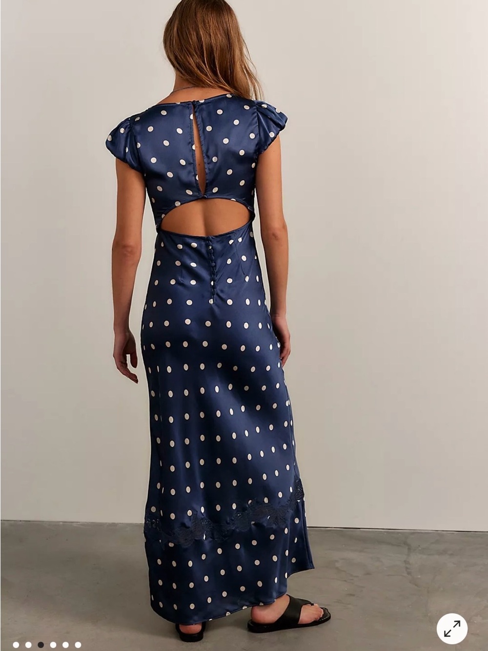 Free People Butterfly Babe Maxi Dress NWT - Picture 2 of 6